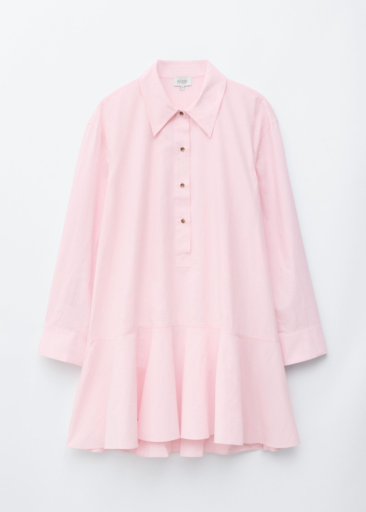Drop-Waist Shirt Dress
