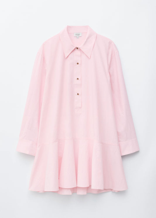 Drop-Waist Shirt Dress