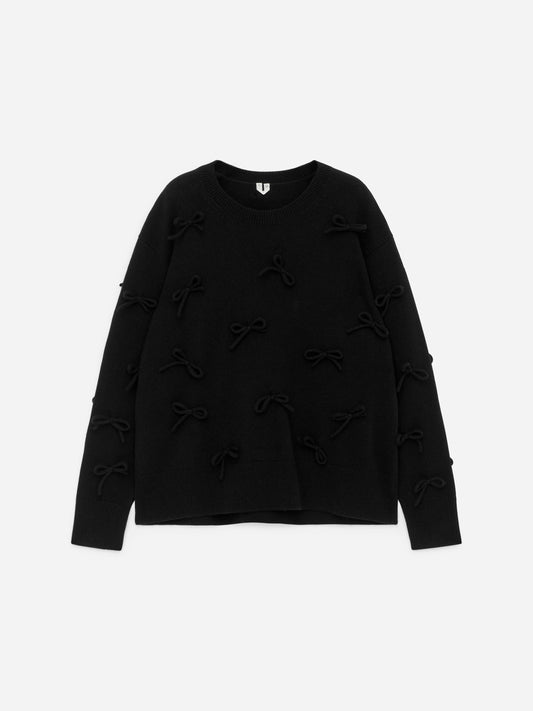 Wool Bow Jumper