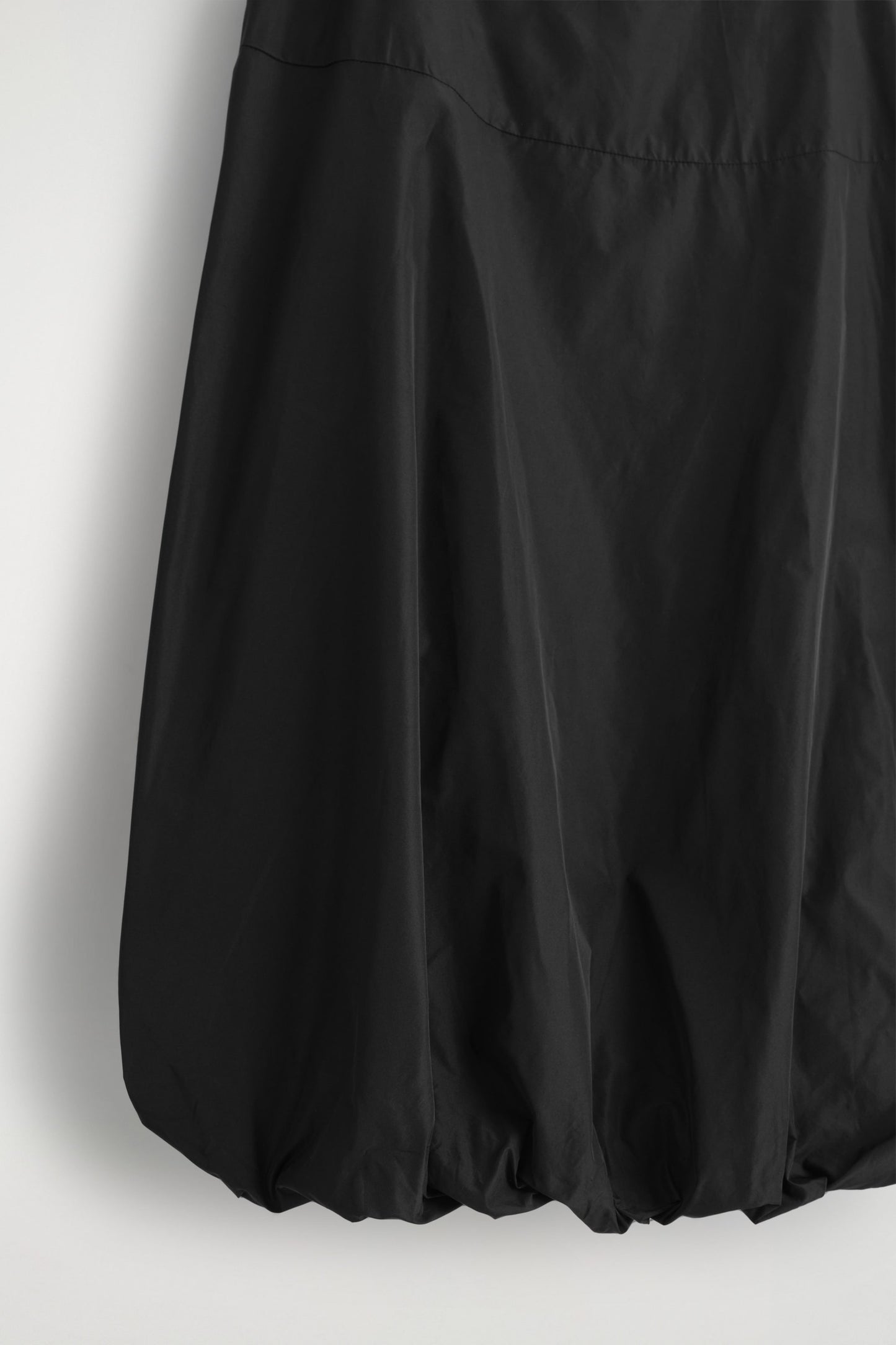 Bubble-Hem Mini Dress