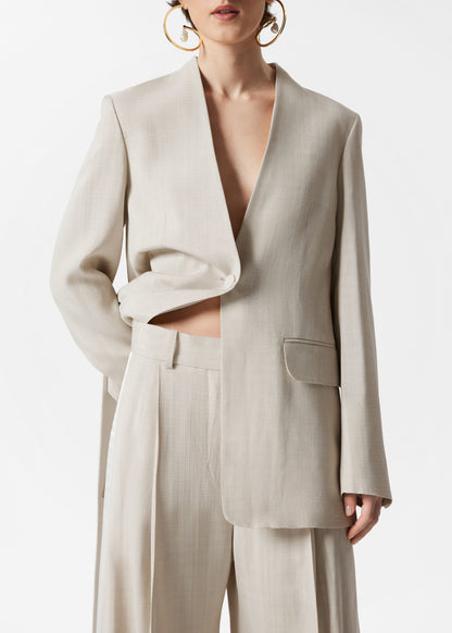 Wide Press-Crease Trousers