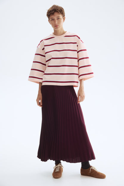 Loose-fit cotton top