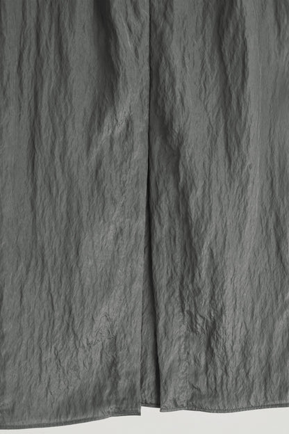 Crinkled-Satin Pencil Skirt