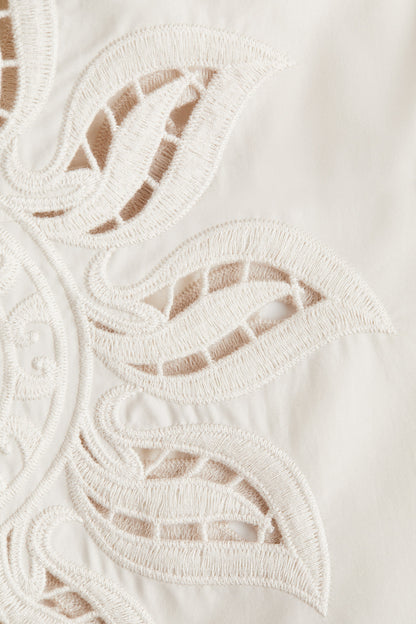 Broderie anglaise dress