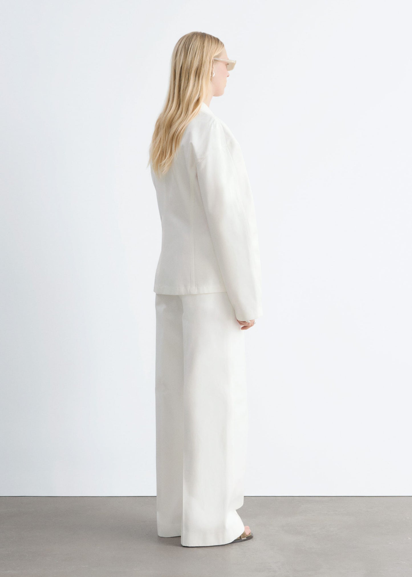 Cotton Twill Tailored Jacket