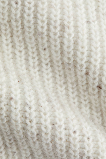 Rib-knit tube skirt