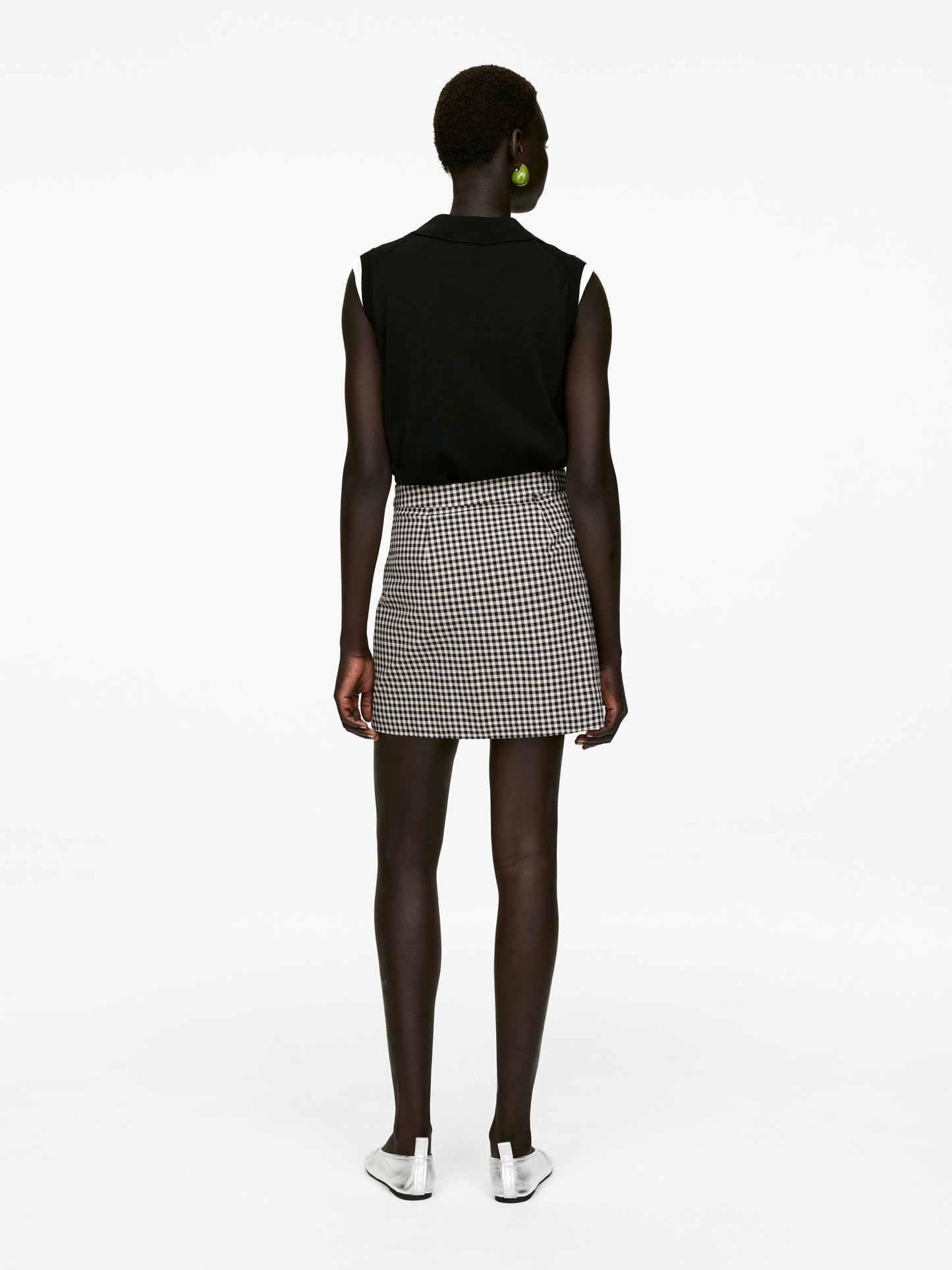 Mini Gingham Skirt