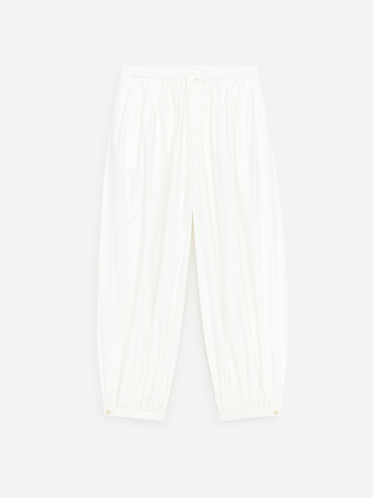 Balloon Cotton Trousers