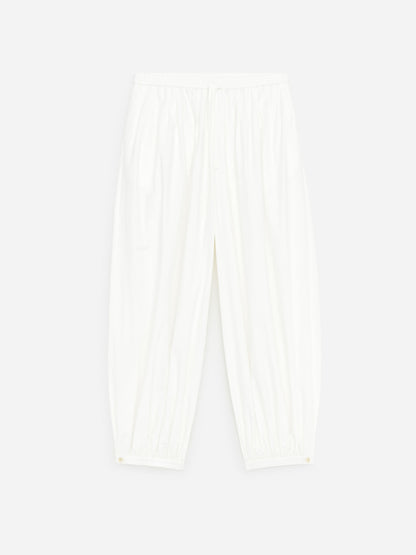 Balloon Cotton Trousers