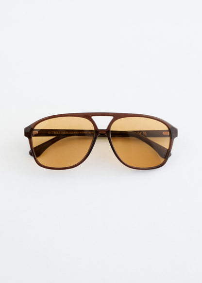 Oversized Aviator Sunglasses