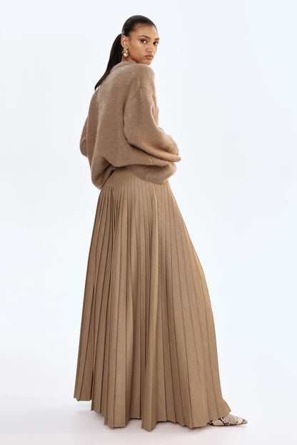 Oversized mohair-blend jumper