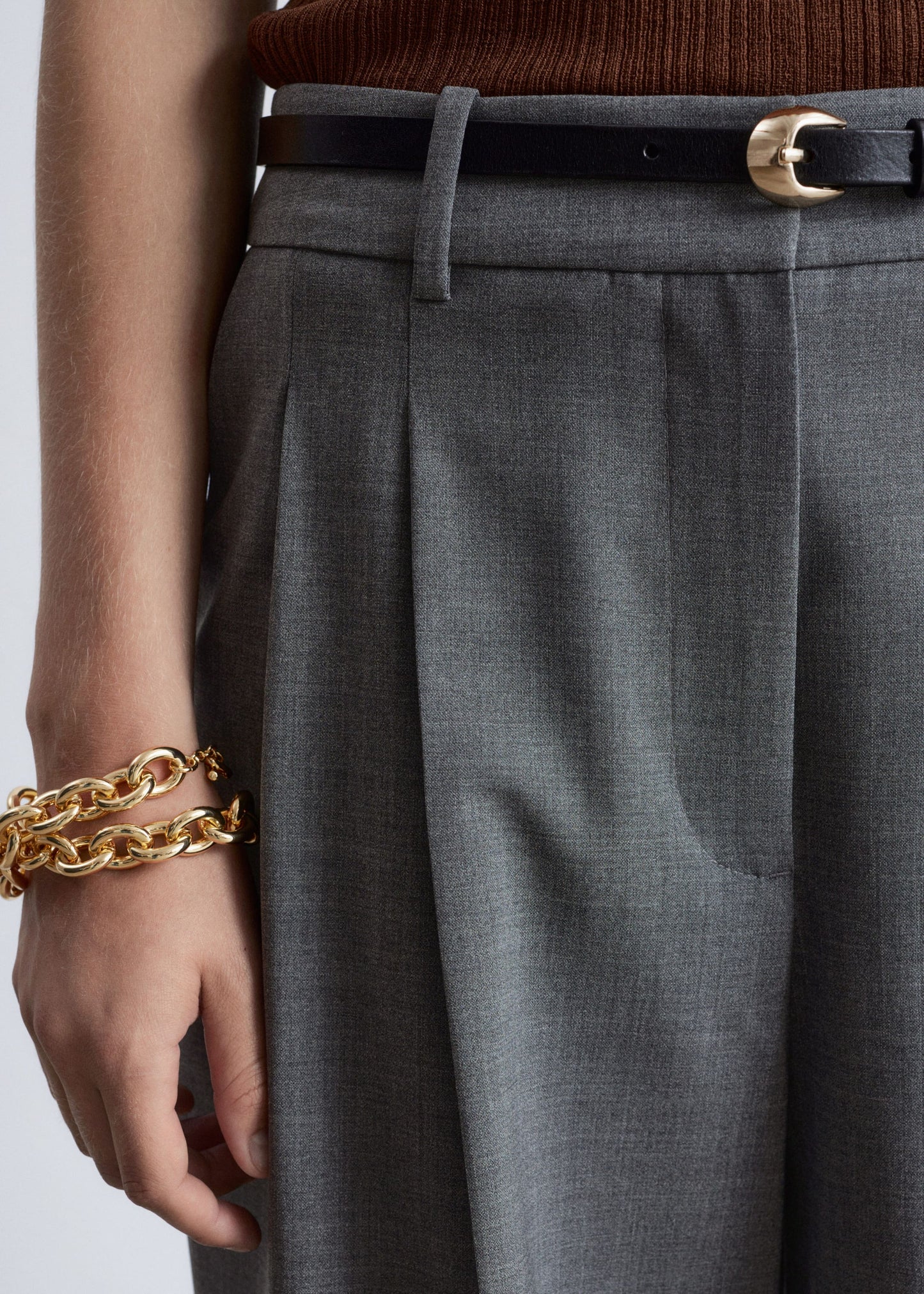 Tailored Wool Trousers