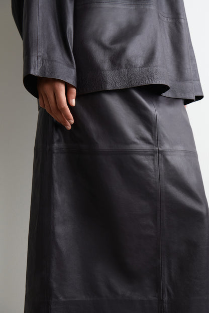 Leather Pencil Skirt