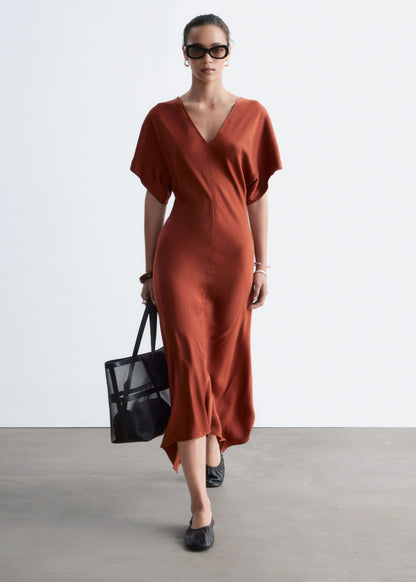 V-Neck Maxi Dress