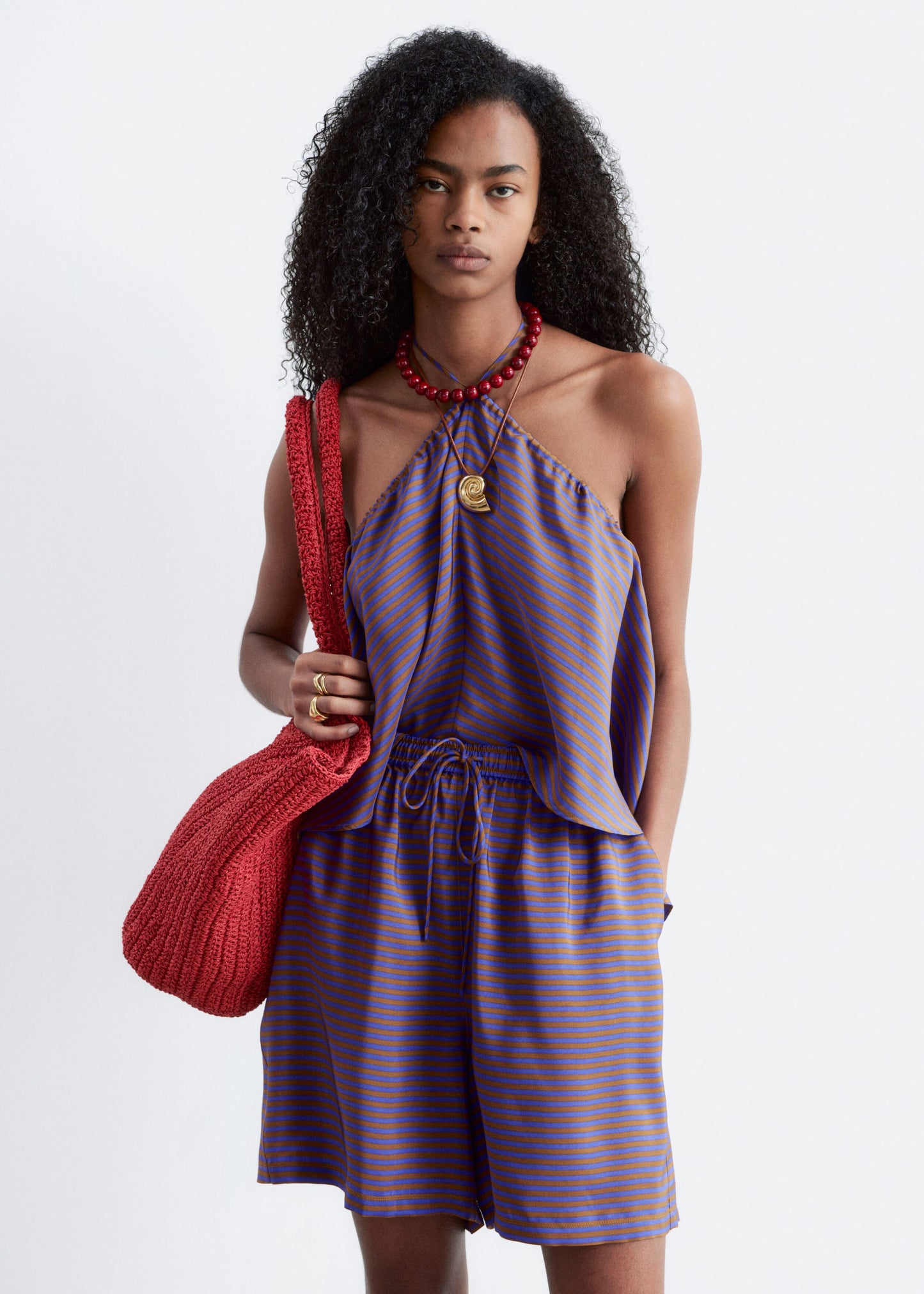 Silk Drawstring Shorts