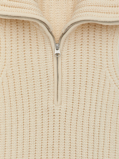Ribbed Wool Vest