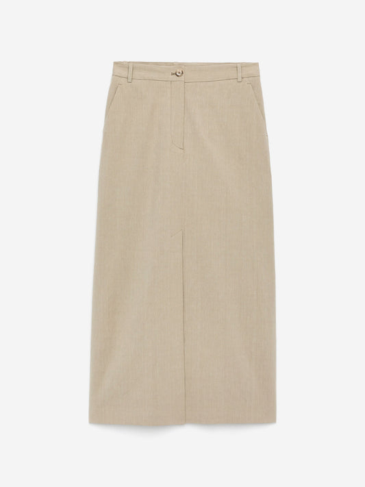 Cotton-Linen Skirt