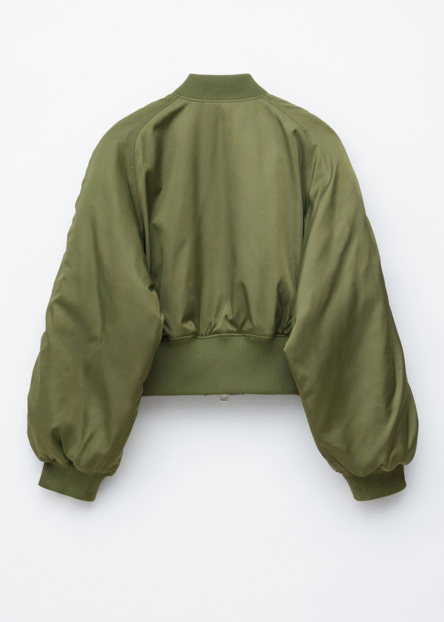 Cropped Bomber Jacket