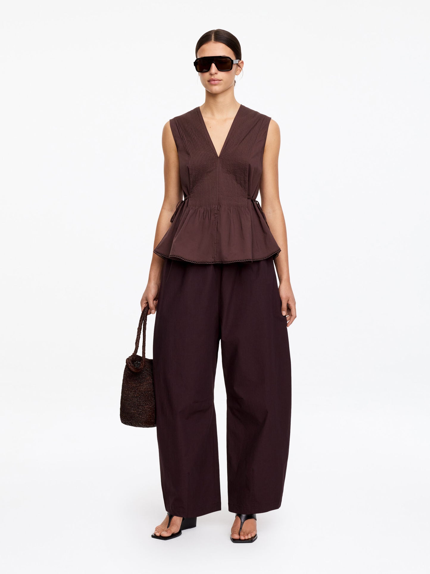 Pintuck Top