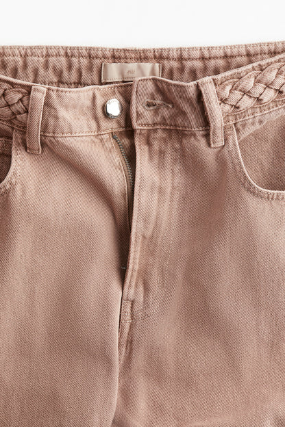Wide High Jeans