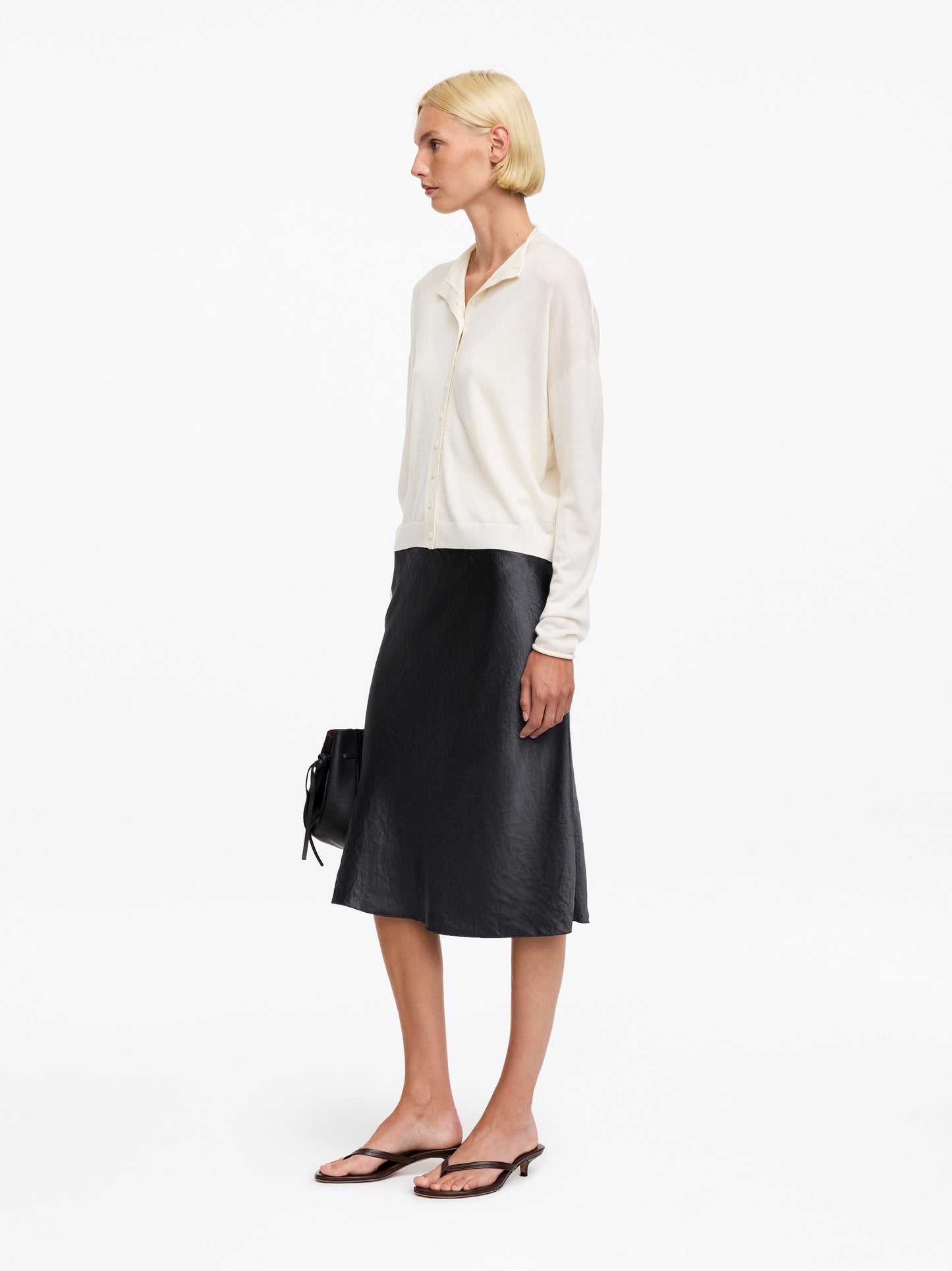 Satin Slip Skirt