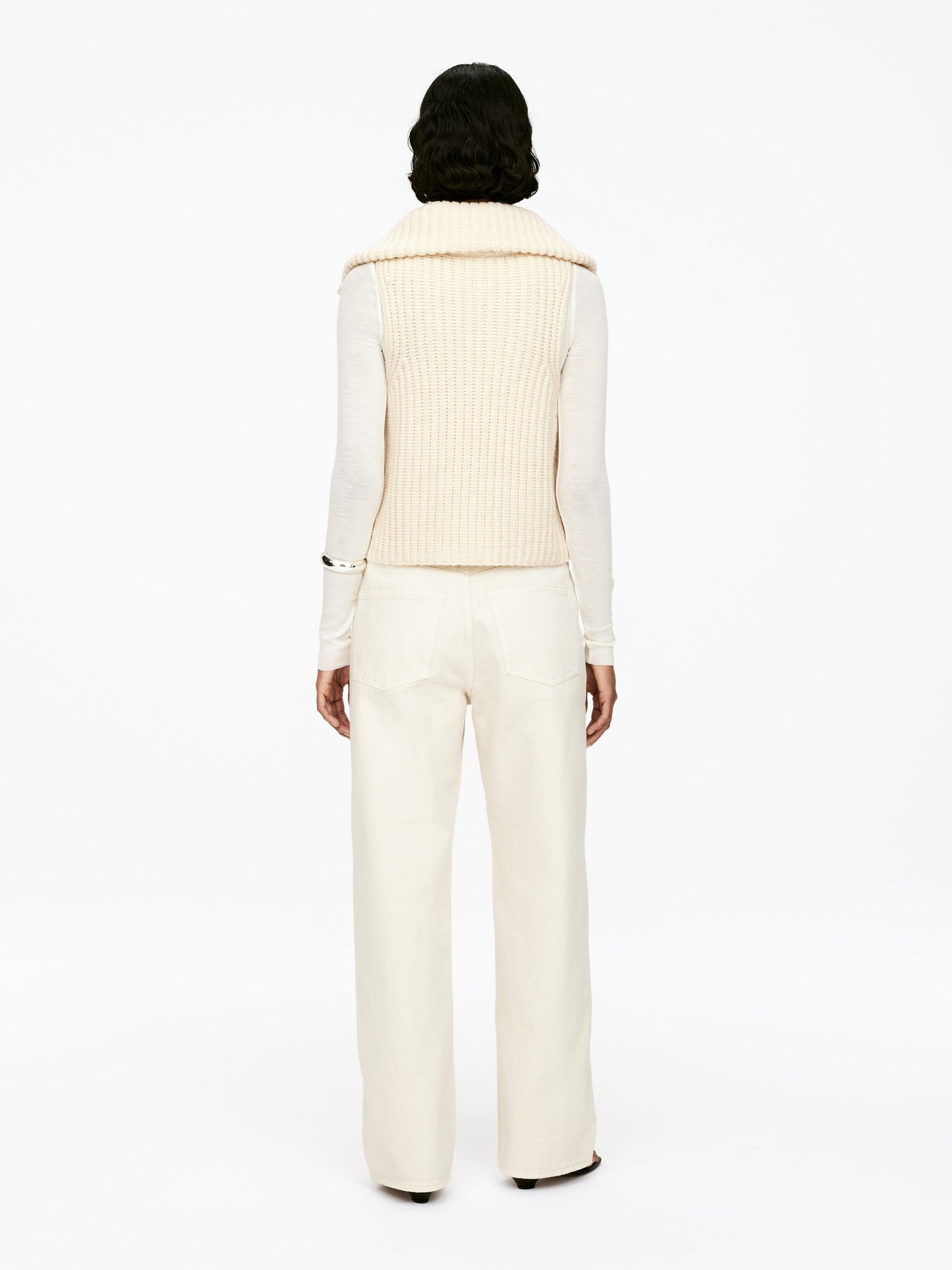 Ribbed Wool Vest
