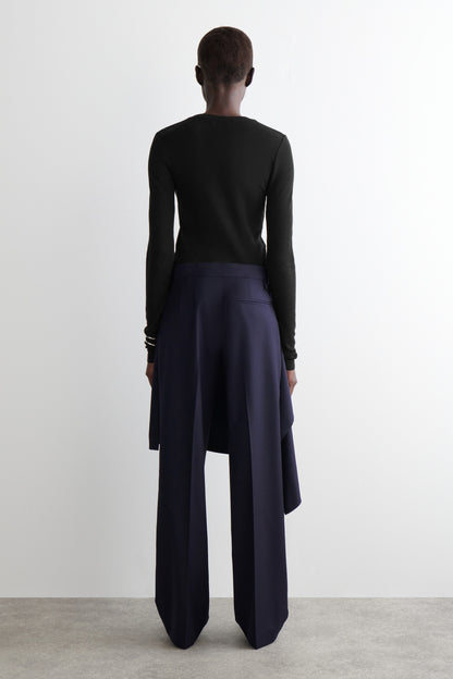 Wool Skirt Trousers