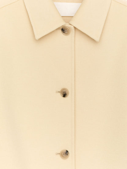 Doublé Wool-Blend Overshirt