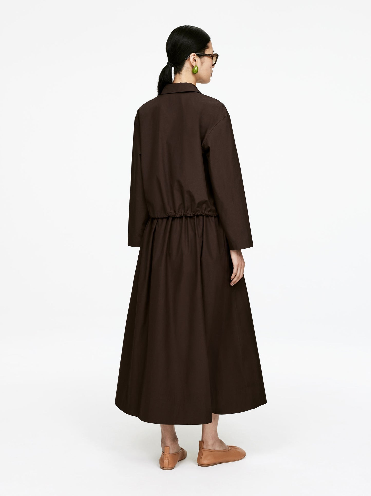Cropped Blouson Jacket