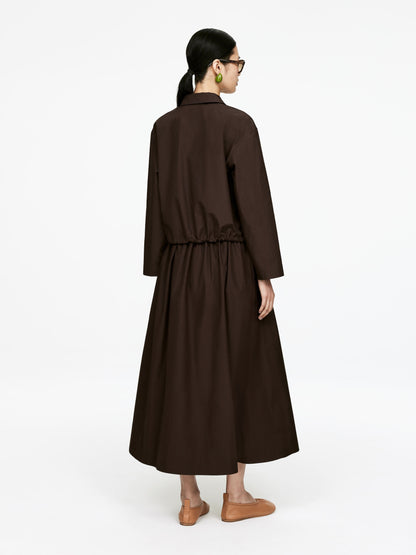 Cropped Blouson Jacket