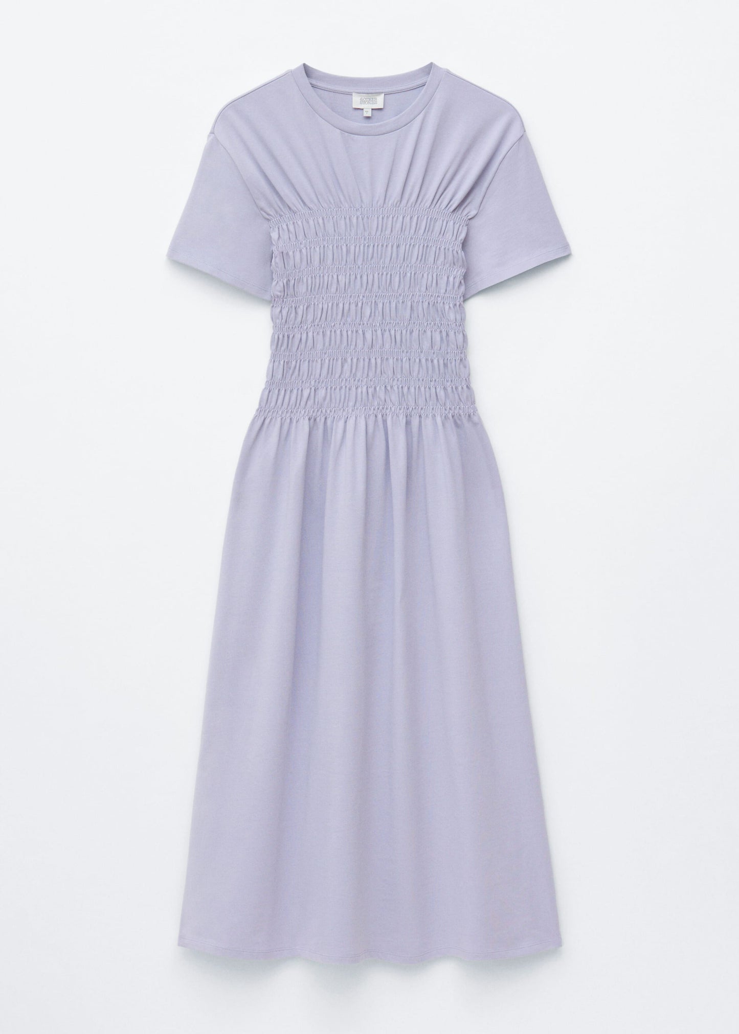 Smocked Midi Dress