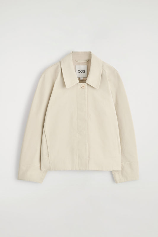 Rounded Cotton Jacket