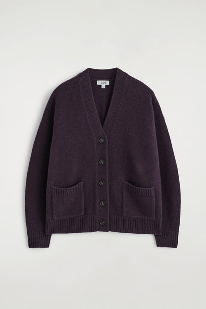Oversized Cashmere-Blend Cardigan