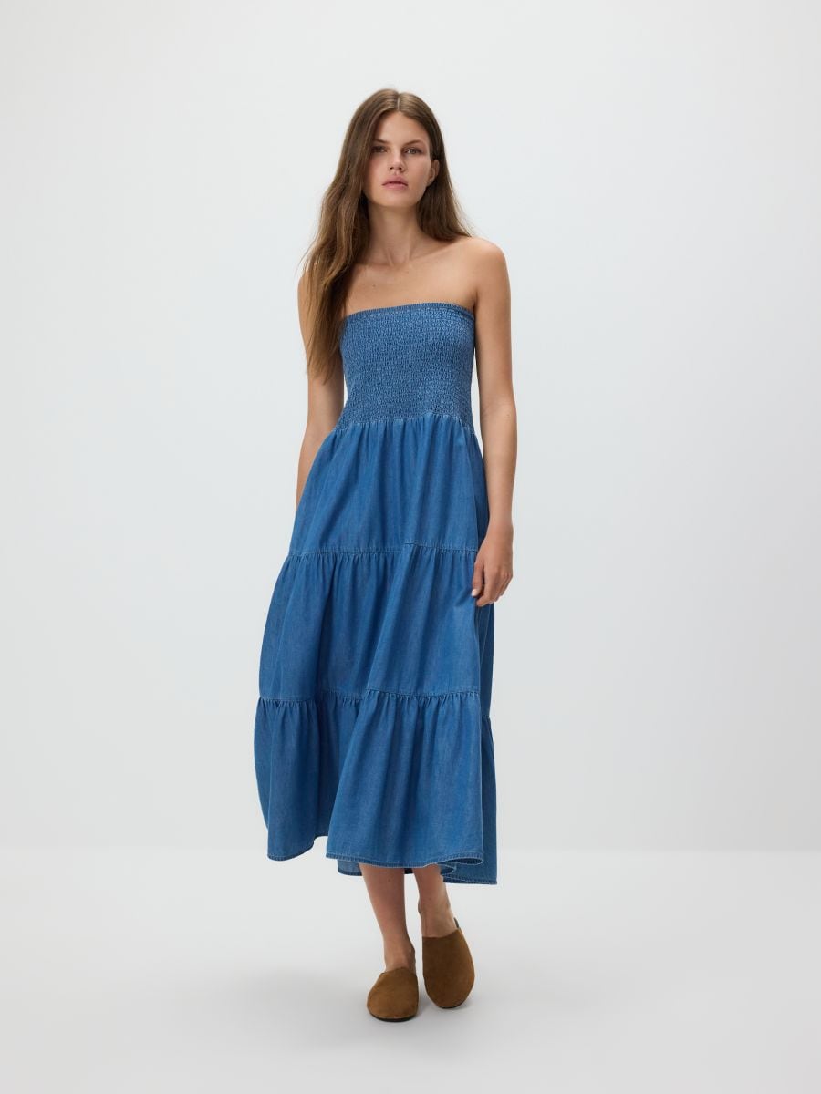 Lyocell rich midi dress
