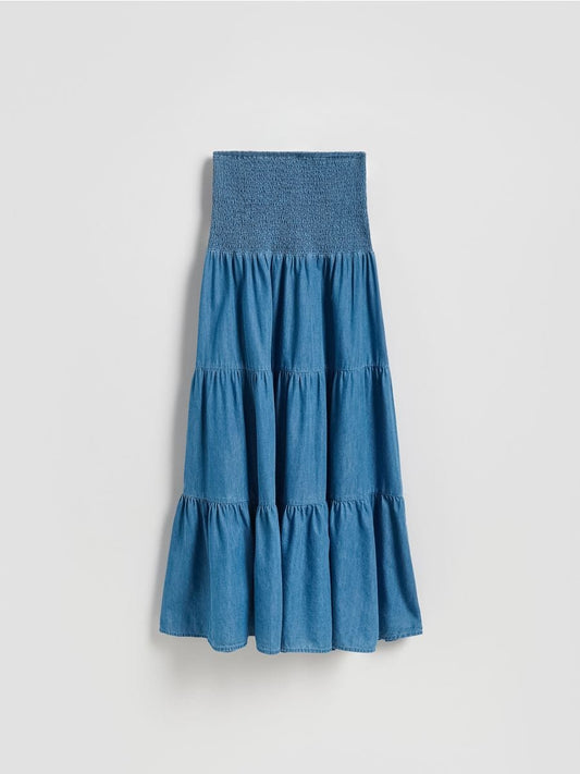 Lyocell rich midi dress