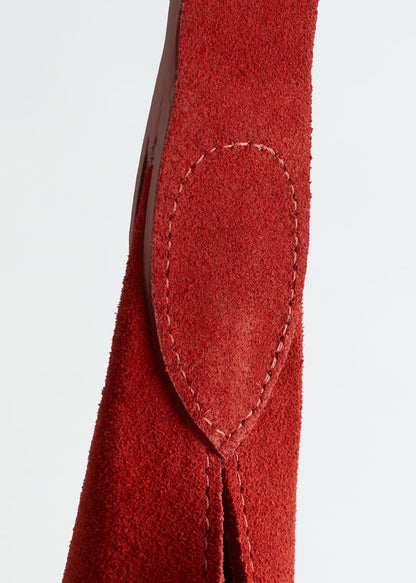 Large Suede Tote Bag