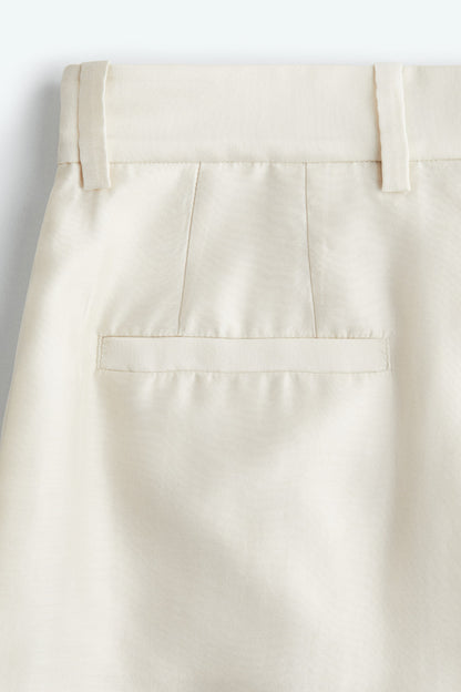 Wide sheer trousers