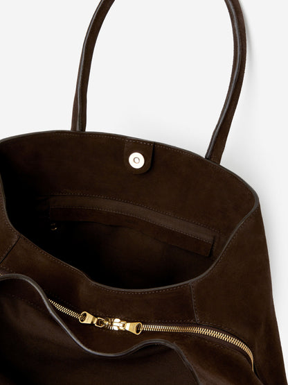 Suede Tote Bag