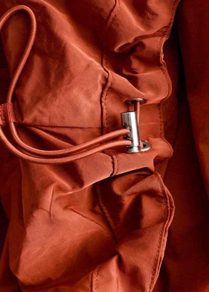 Technical Nylon Hooded Parka