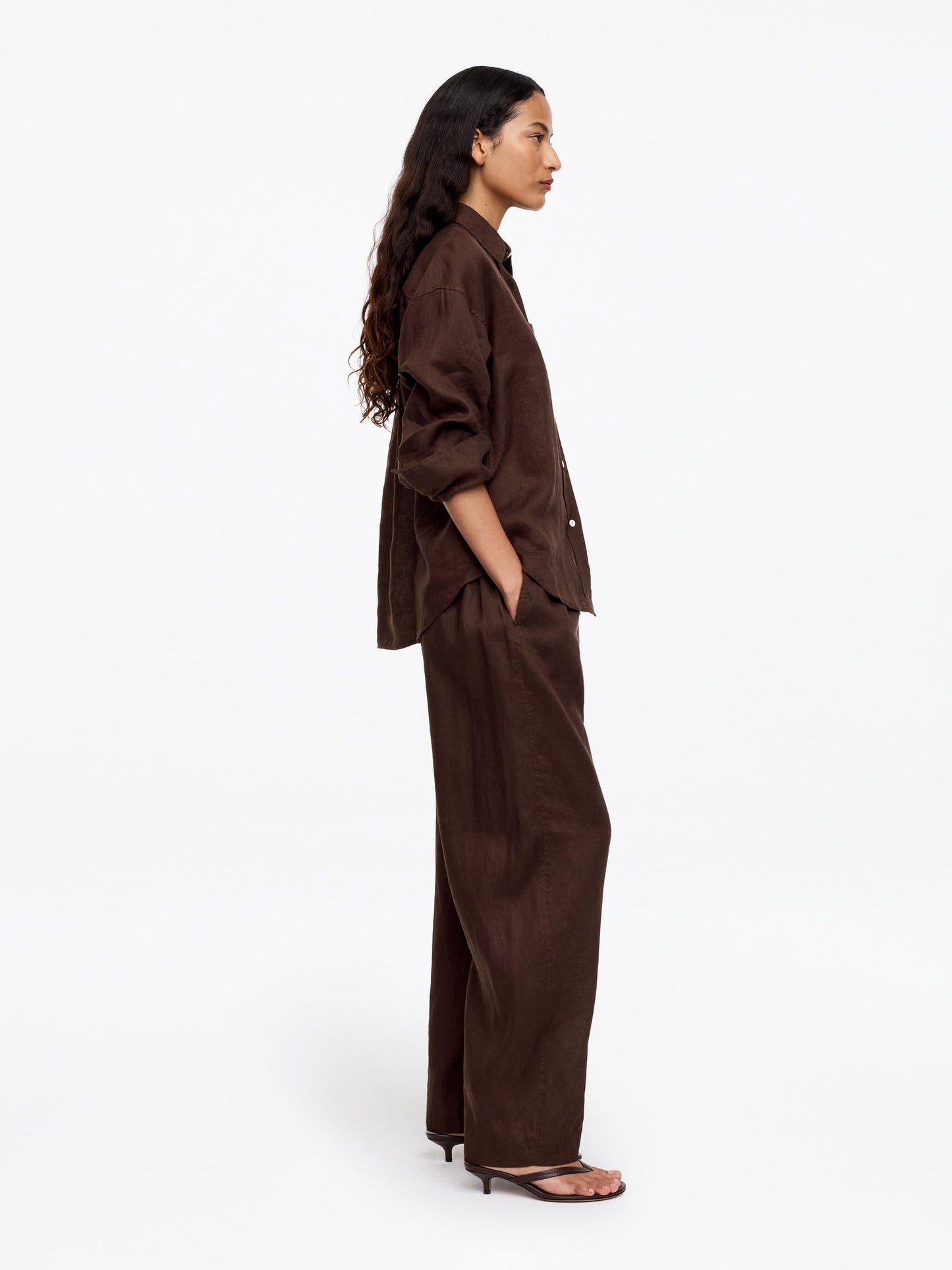 Barrel Linen Trousers