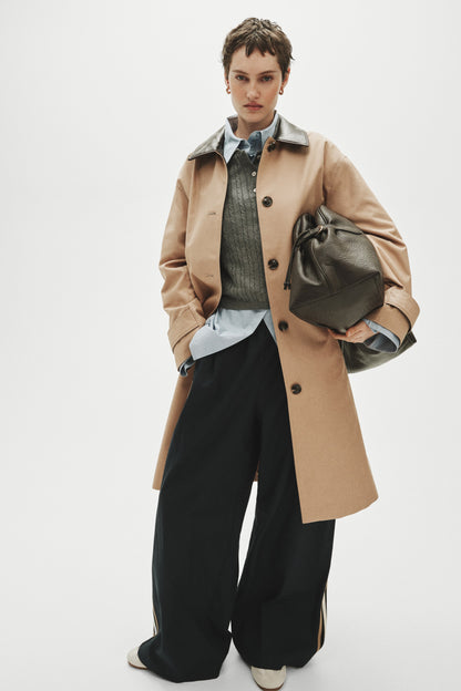 Twill car coat