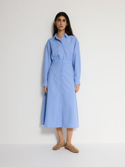 Maxi shirt dress