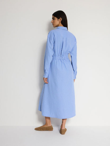 Maxi shirt dress