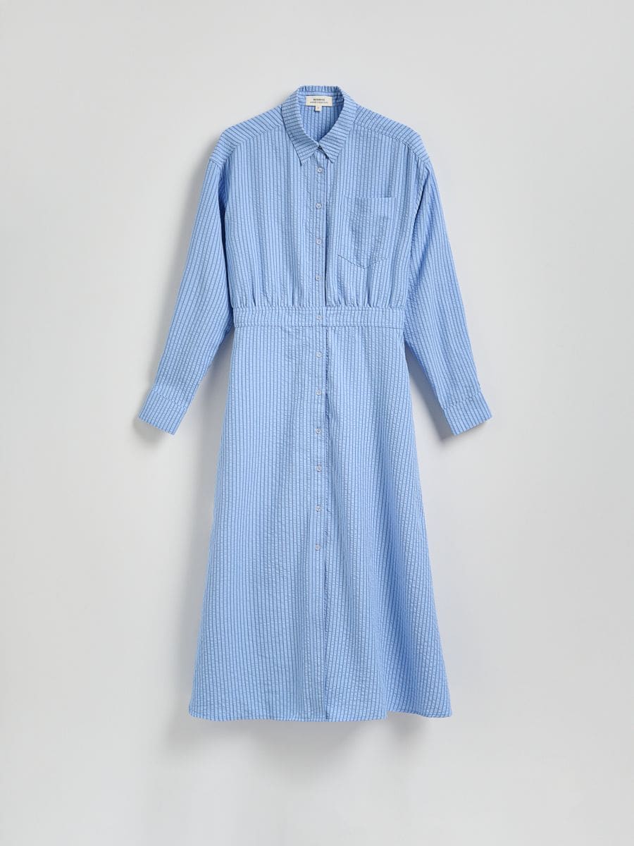 Maxi shirt dress