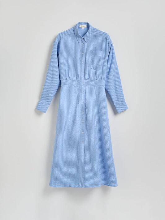 Maxi shirt dress