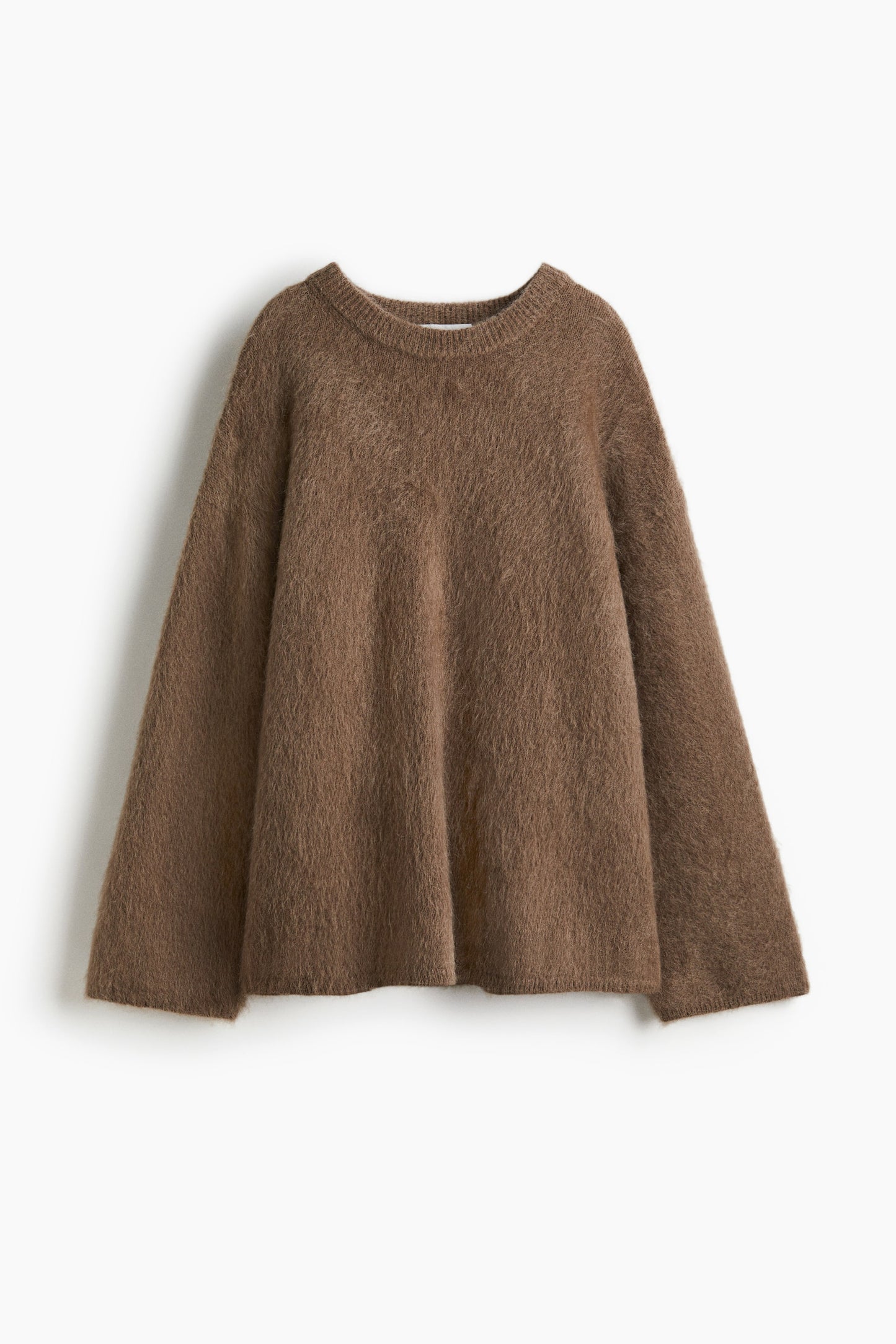 Oversized mohair-blend jumper