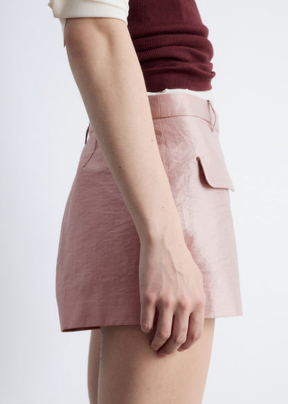 Satin Mini Shorts