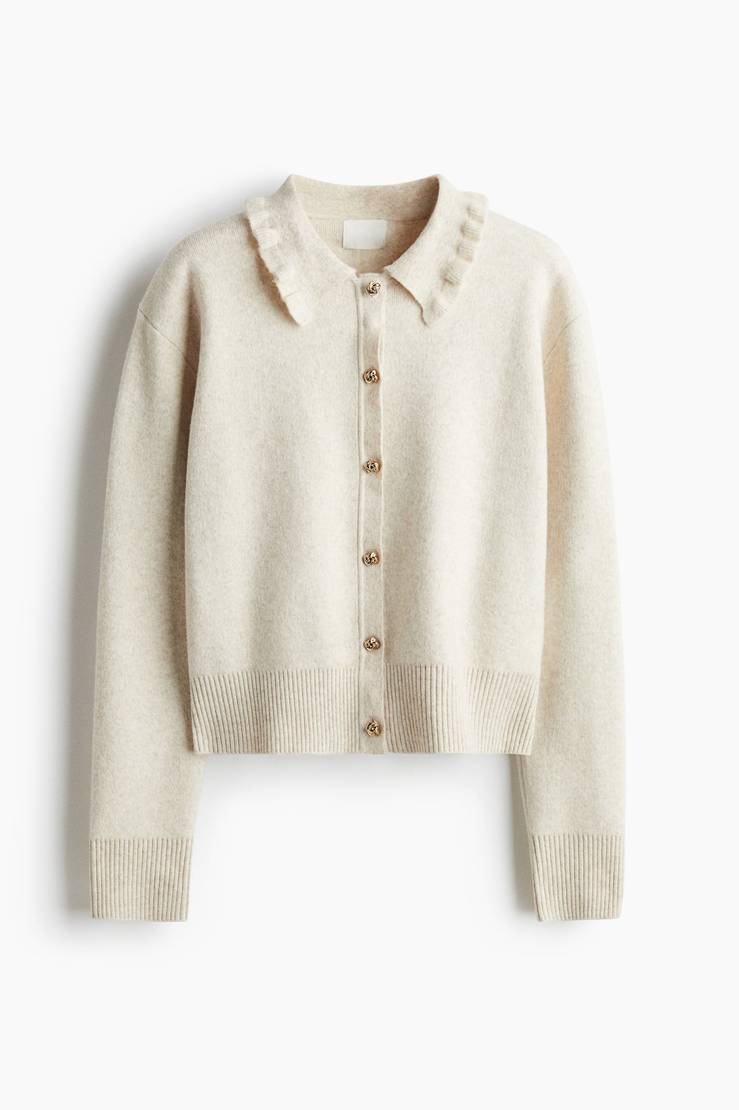 Collared cardigan