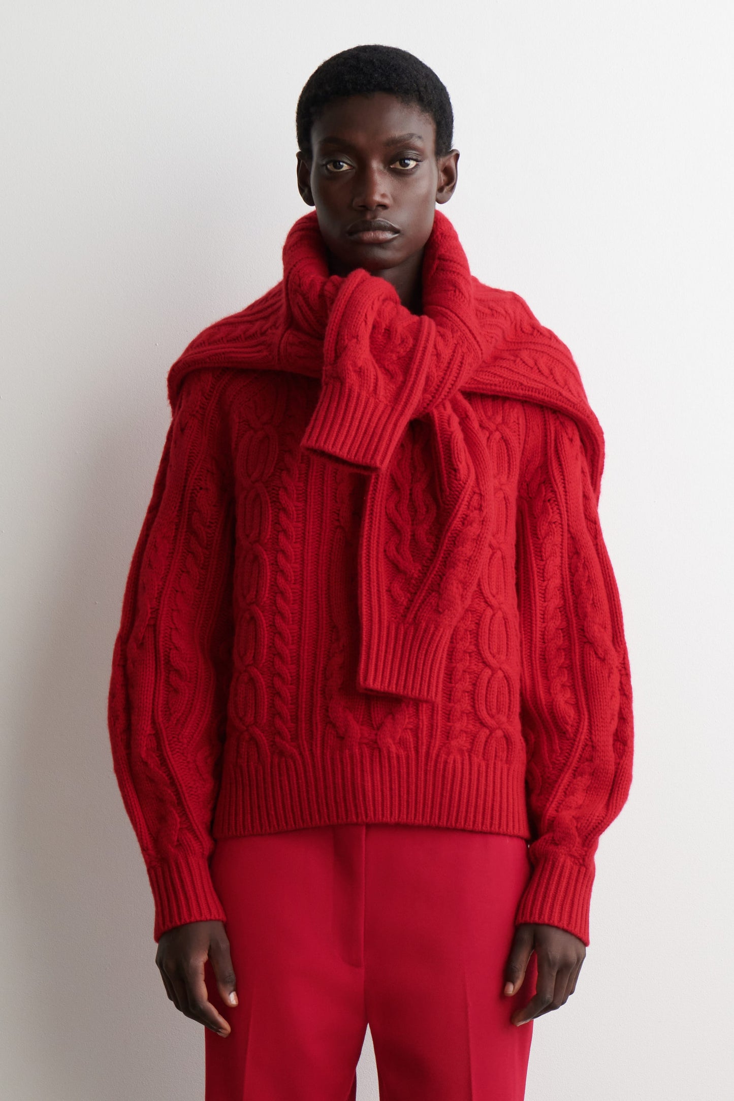 Cable-Knit Wool-Cashmere Jumper