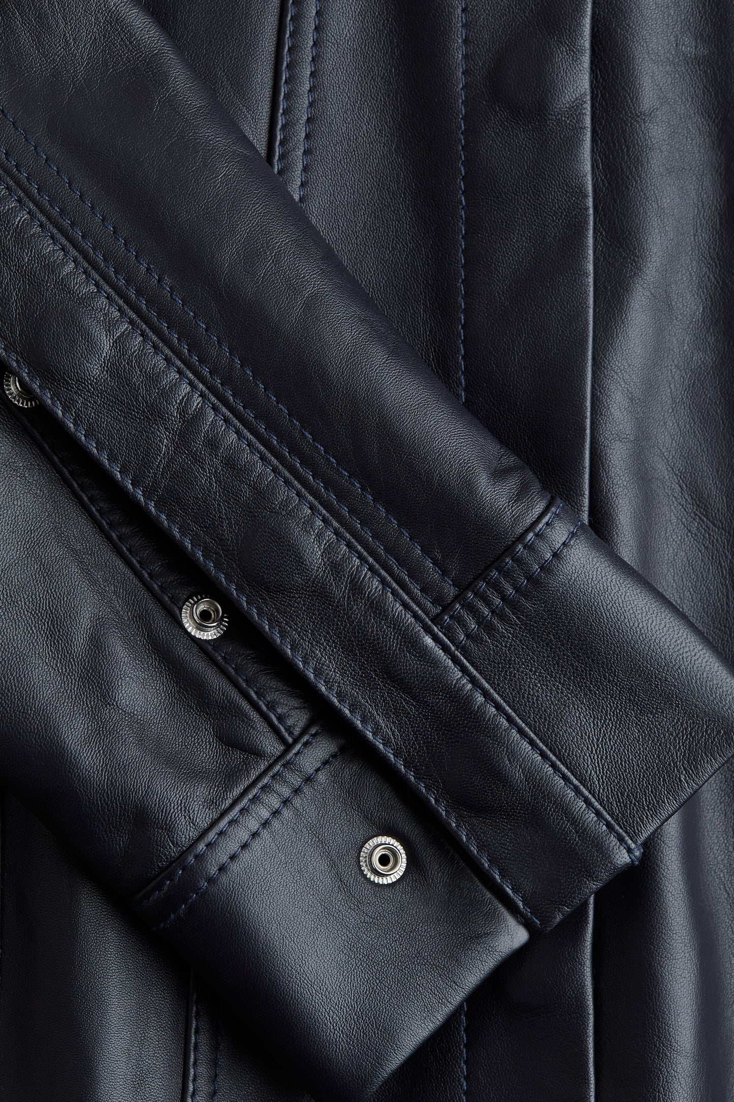 Leather shirt
